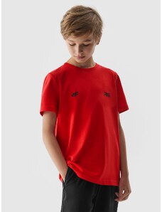 4F Bērnu futbola t-krekls 4F x Robert Lewandowski - sarkans