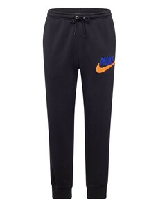 Nike Sportswear Bikses 'CLUB' genciāna / oranžs / melns
