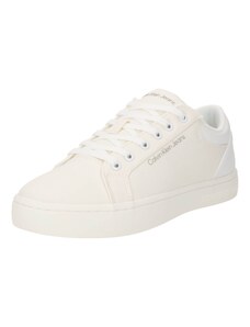 Calvin Klein Jeans Zemie brīvā laika apavi 'CLASSIC' dabīgi balts