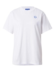 HUGO T-Krekls zils / balts