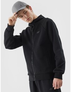 4F Vīriešu sporta jaka ar kapuci - melna