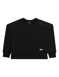DKNY Sportisks džemperis melns / balts