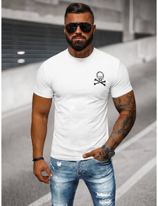 Vīriešu t-krekls balts OZONEE NB/MT3066