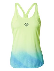BIDI BADU Sporta krekls 'Beach Spirit' neona zils / gaiši dzeltens