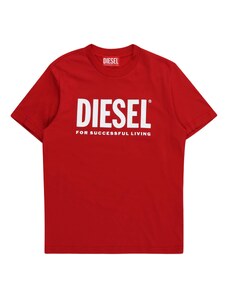 DIESEL T-Krekls 'LTGIM' sarkans / gandrīz balts