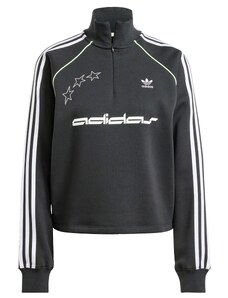 ADIDAS ORIGINALS Sportisks džemperis melns / balts