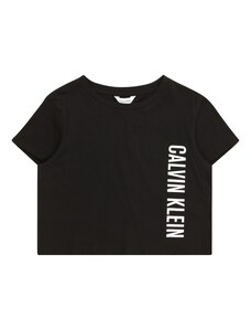Calvin Klein Swimwear T-Krekls 'Intense Power' melns / balts