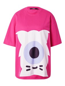 Karl Lagerfeld T-Krekls 'KLxDD' debeszils / rozā / melns / balts