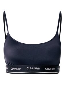 Calvin Klein Swimwear Bikini augšdaļa melns / balts