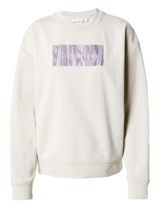 Calvin Klein Sportisks džemperis gaiši pelēks / ceriņu / pasteļlillā