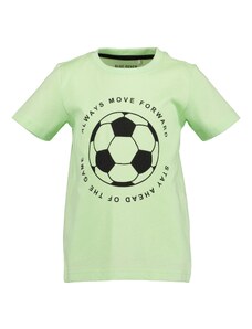 BLUE SEVEN T-Krekls gaiši zaļš / melns