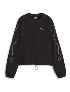 PUMA Sportiska tipa džemperis 'Motion' pelēks / melns