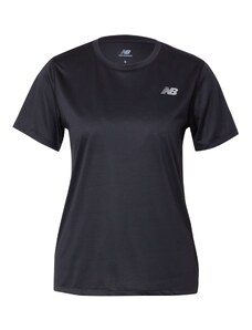 new balance Sporta krekls 'Essentials' melns / gandrīz balts