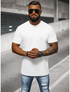 Vīriešu t-krekls balts OZONEE NB/MT3098