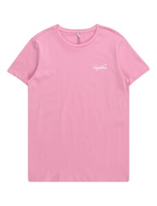KIDS ONLY T-Krekls 'Naja' gaiši rozā / balts