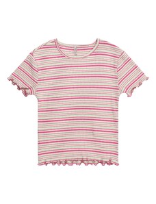 KIDS ONLY T-Krekls 'BRENDA' piparmētru / rozā / balts