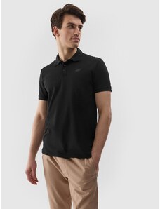 4F Vīriešu polo krekls regular - melns