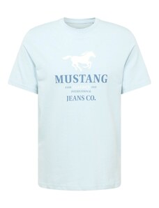 MUSTANG T-Krekls 'Austin' jūraszils / debeszils / balts