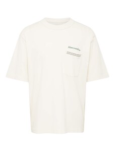 Abercrombie & Fitch T-Krekls nebalināts / tumši zaļš / rožkrāsas