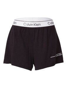 Calvin Klein Swimwear Peldšorti 'Meta Legacy' melns / balts