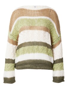 BDG Urban Outfitters Džemperis brūns / zaļš / tumši zaļa / balts