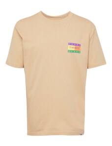 Tommy Jeans T-Krekls bēšs / dzeltens / lillā / oranžs