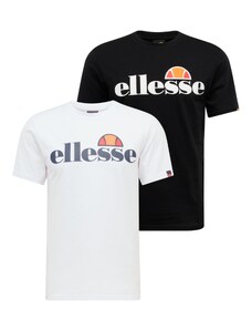 ELLESSE T-Krekls 'Prado' dzeltens / laša / melns / balts