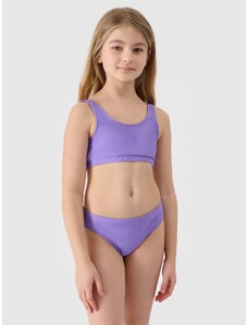 4F Meiteņu divdaļīgs peldkostīms - violets