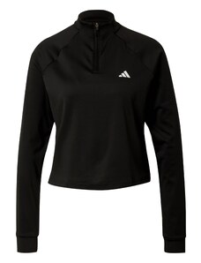 ADIDAS PERFORMANCE Sporta krekls melns / gandrīz balts