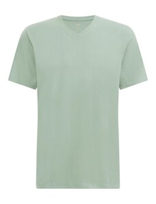 WE Fashion T-Krekls gaiši zaļš
