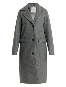 DreiMaster Klassik Starpsezonu mētelis raibi pelēks