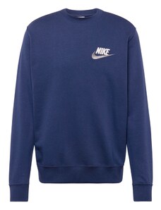 Nike Sportswear Sportisks džemperis tumši zils / sudrabpelēks / balts