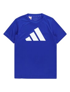 ADIDAS SPORTSWEAR Sporta krekls 'Essentials' karaliski zils / balts