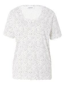 ESPRIT T-Krekls melns / gandrīz balts