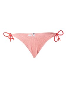 Tommy Jeans Bikini apakšdaļa 'BANANA' rozīgs / sarkans / balts