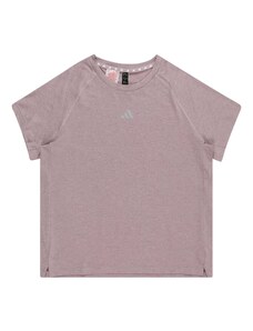 ADIDAS SPORTSWEAR Sporta krekls 'LUX' sudrabpelēks / lavandas