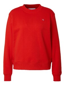 Calvin Klein Jeans Sportisks džemperis sarkans / balts