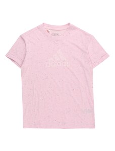 ADIDAS SPORTSWEAR Sporta krekls rožkrāsas / gaiši rozā / melns