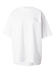 Calvin Klein Jeans T-Krekls gaiši pelēks / balts