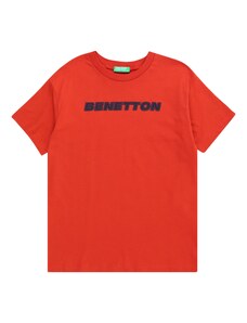 UNITED COLORS OF BENETTON T-Krekls tumši zils / asinssarkans