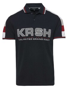 KOROSHI T-Krekls tumši zils / sarkans / balts