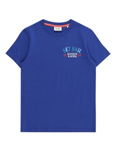 SCOTCH & SODA T-Krekls zils / debeszils / dzeltens / gaiši pelēks