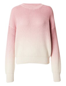 MUSTANG Džemperis gaiši rozā / dabīgi balts