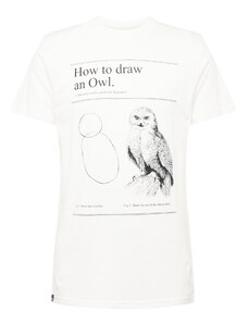DEDICATED. T-Krekls 'Stockholm How to Draw an Owl' melns / gandrīz balts