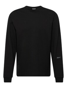 Reebok Sporta krekls 'ACTIV COLL' pelēks / melns