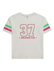 KIDS ONLY T-Krekls 'VERA' kivi / rozā / balts