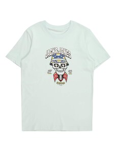 Jack & Jones Junior T-Krekls 'COCONUT' debeszils / gaiši dzeltens / sarkans / melns