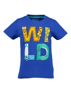 BLUE SEVEN T-Krekls zils / debeszils / dzeltens / zaļš