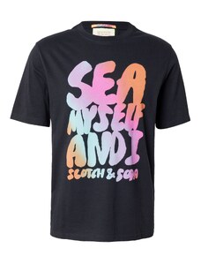 SCOTCH & SODA T-Krekls tirkīza / debesu lillā / aprikožu / melns