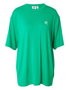 ADIDAS ORIGINALS "Oversize" stila krekls 'Trefoil' zaļš / balts